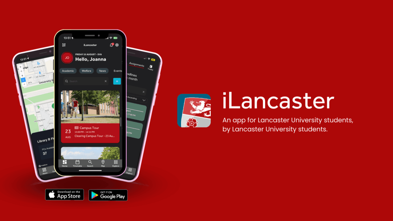 iLancaster App live interface